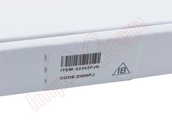 Pantalla completa Service Pack IPS LCD negra con marco blanco perla / plateado "Pearl White" para Huawei P30 Lite New Edition Marie-L21BX, MAR-LX2B, HWV33